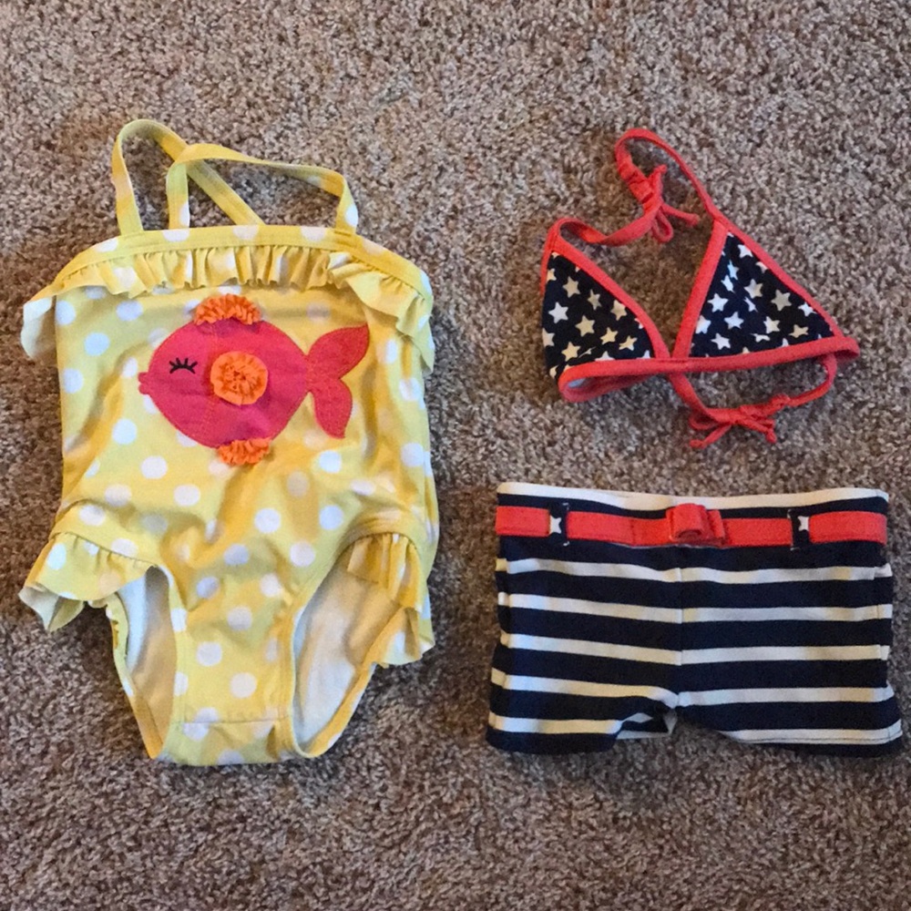 2 bathing suits